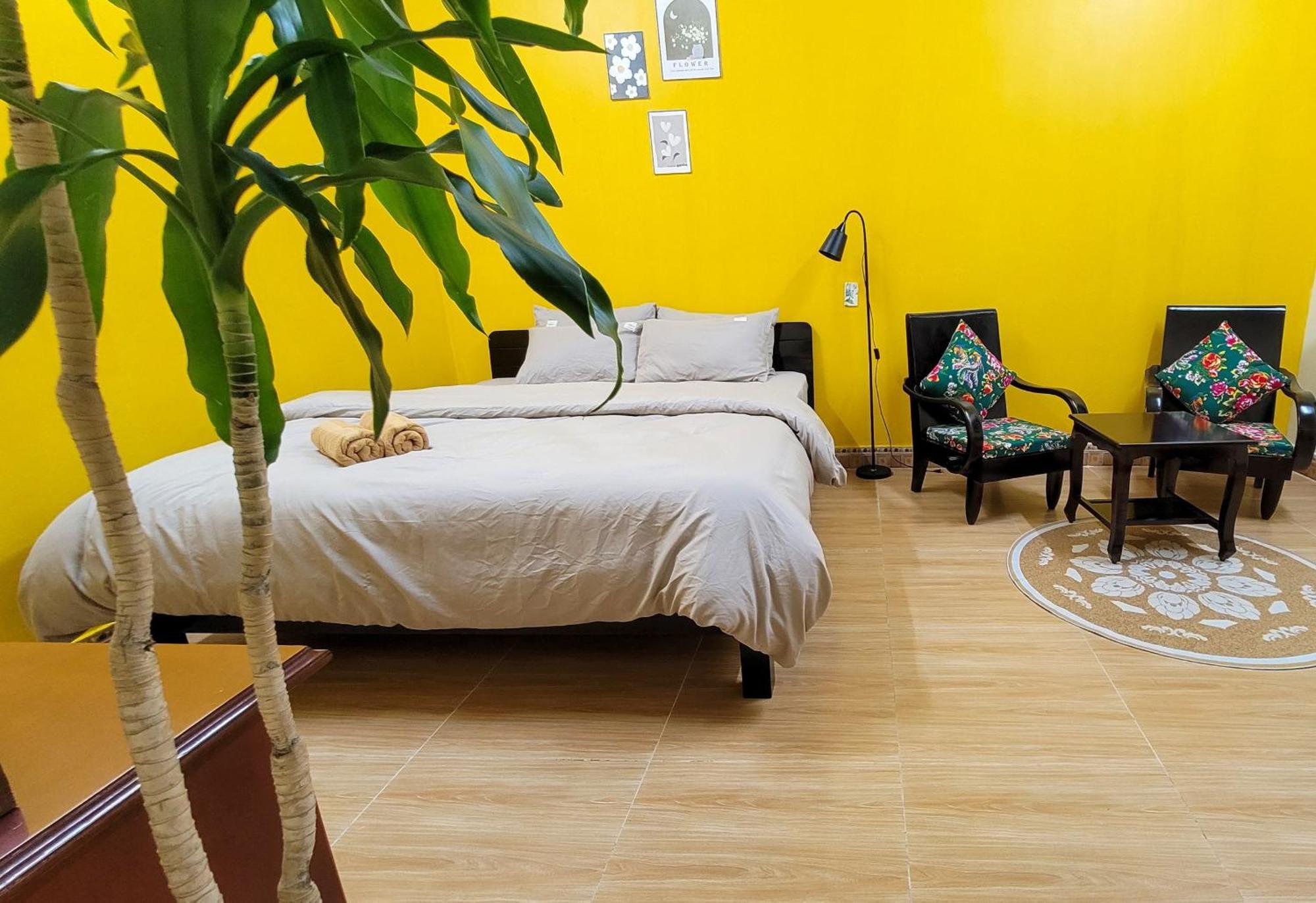 Hotel Tiny Garden House Cat Ba Chan Chau Exterior foto